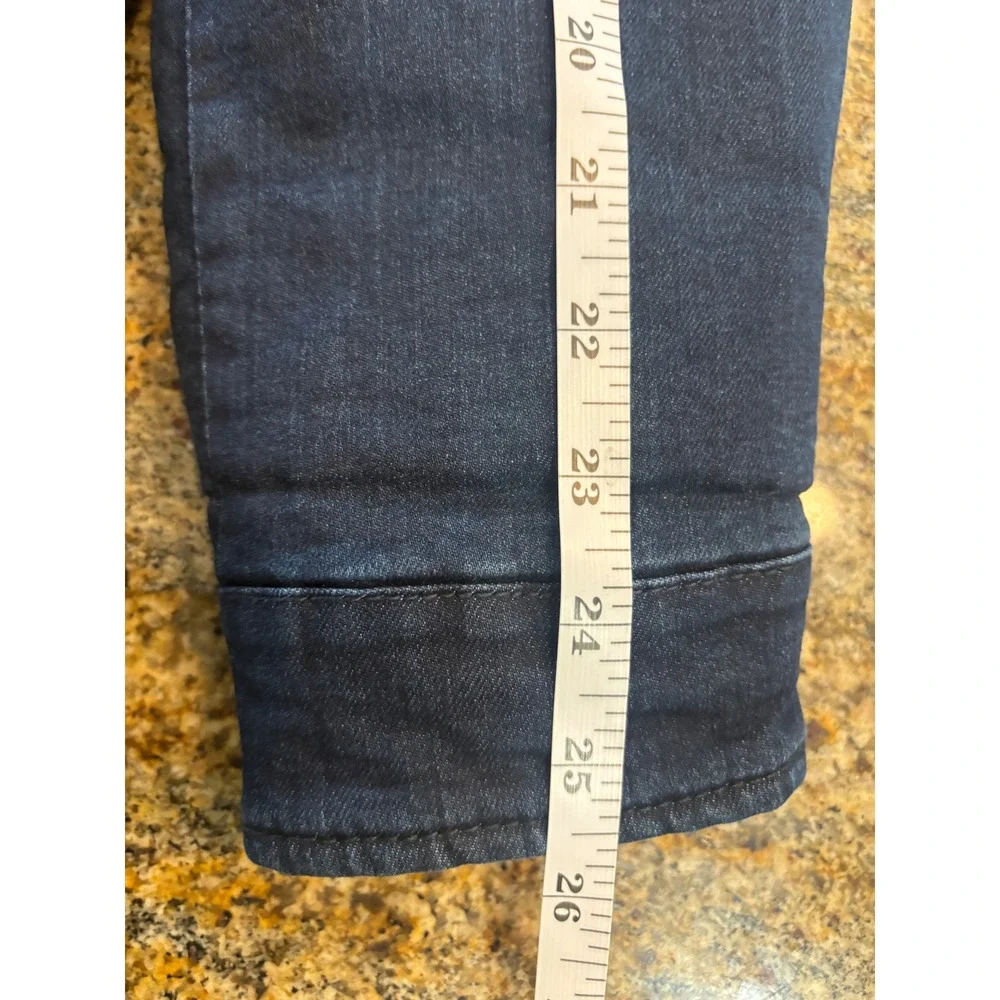 Levis Mens‎ Dark Wash Denim Quilted Field Jacket Blue Medium Utility
